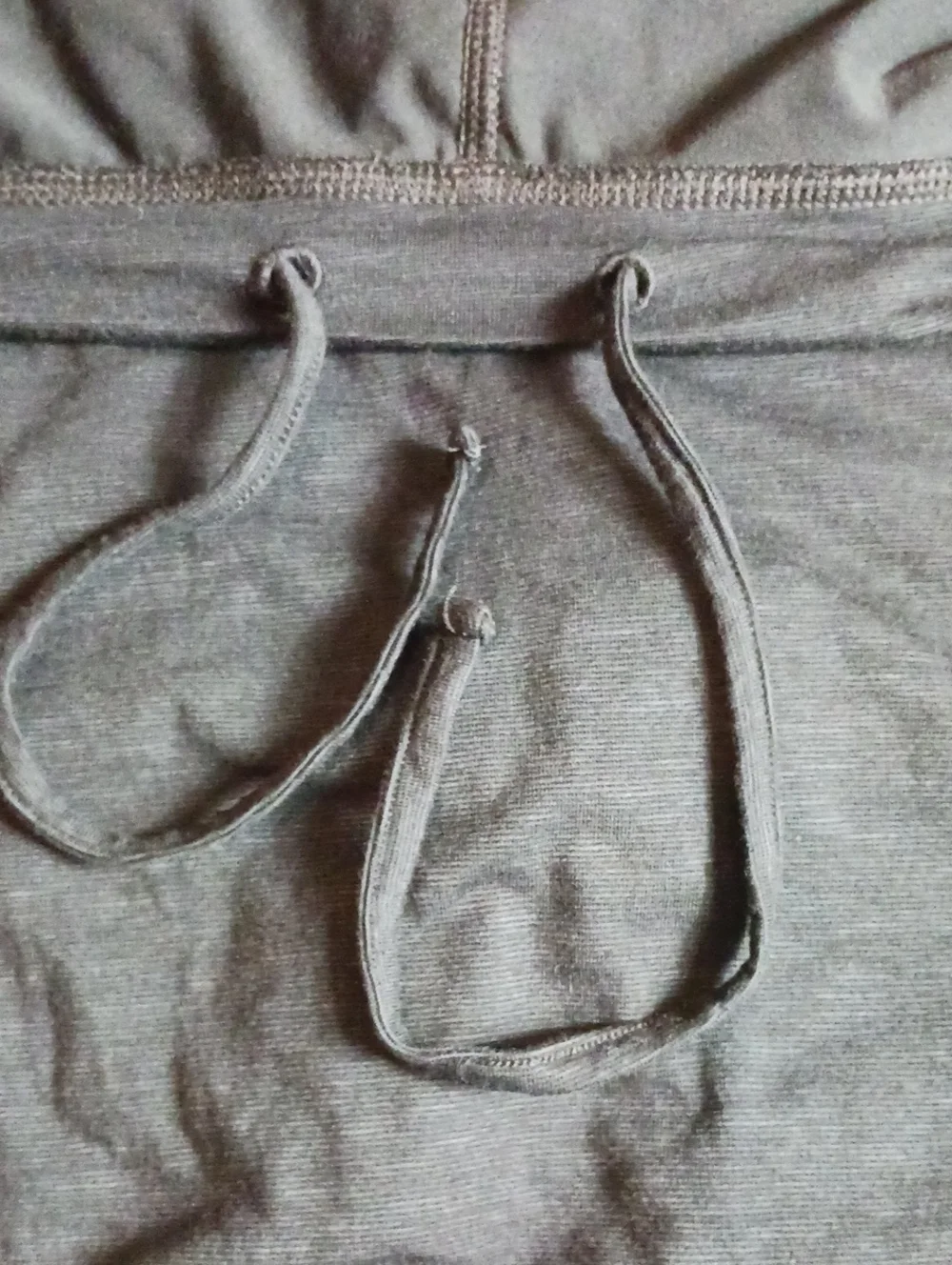 Toad&Co Athletic Skort Tie Waist Charcoal Gray Lightweight Activewear Size S - Picture 6 of 8